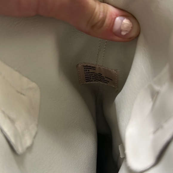 White leather Steve Madden cowgirl boots - Picture 4 of 4